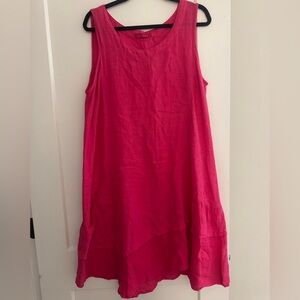 Cut Loose Fuchsia Sleeveless dress